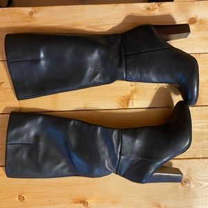 Saks Fifth Avenue Block Heel Knee-High Boots